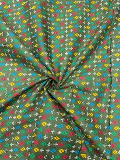 Premium Multicolor Jyothi Cotton Fabric (100% Pure Cotton) – Soft & Breathable 40 width