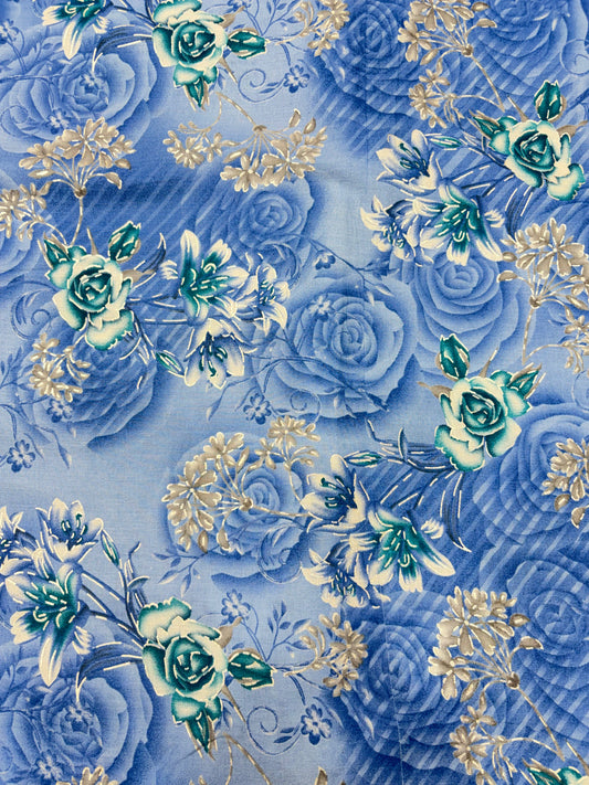 Premium Multicolor Jyothi Cotton Fabric (100% Pure Cotton) – Soft & Breathable 40 width