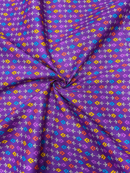 Premium Multicolor Jyothi Cotton Fabric (100% Pure Cotton) – Soft & Breathable 40 width