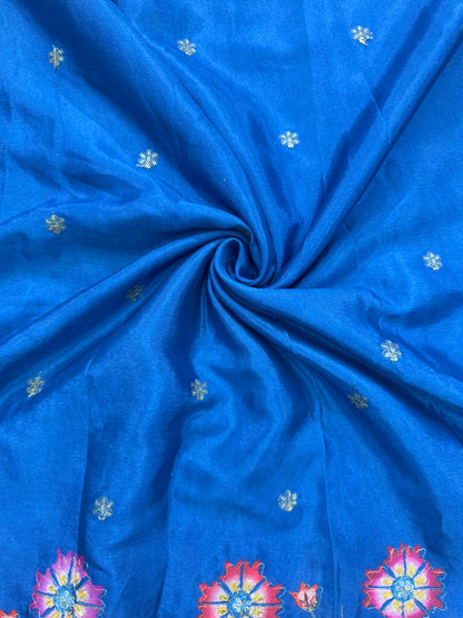 🥰🦌Beautiful Kalamkari Border Fabrics 🦚 44width