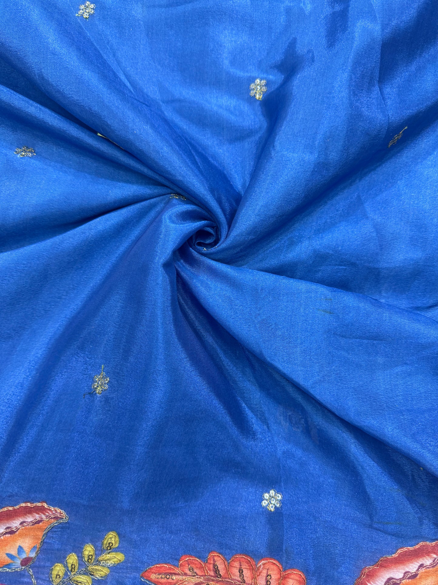 🥰🦌Beautiful Kalamkari Border Fabrics 🦚 44width