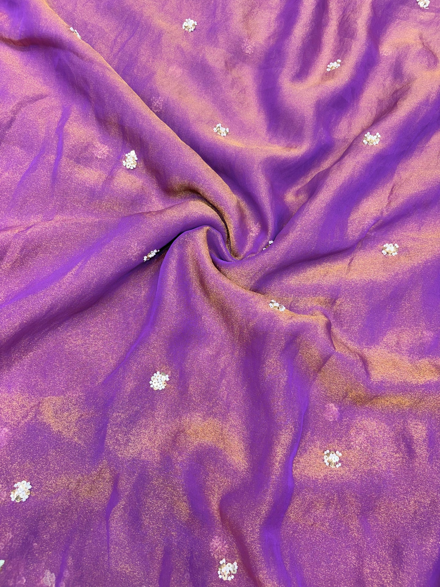😍🥹Premium Space Silk with Beautiful Multi Colour Embroidery 44-45 inch width 🥻👗