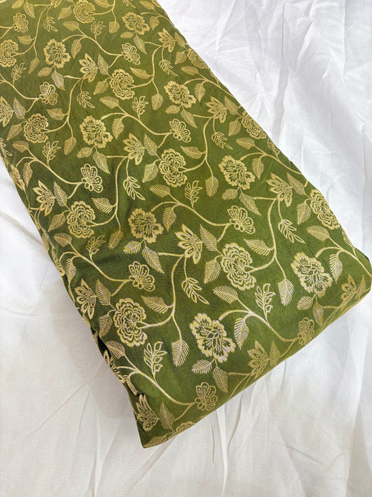 Royal Zari banarasi Fabrics Lace – Premium Designer Brocade Material 44inch width