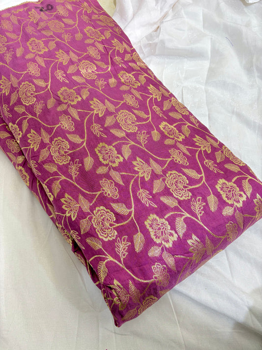 Royal Zari banarasi Fabrics Lace – Premium Designer Brocade Material 44inch width