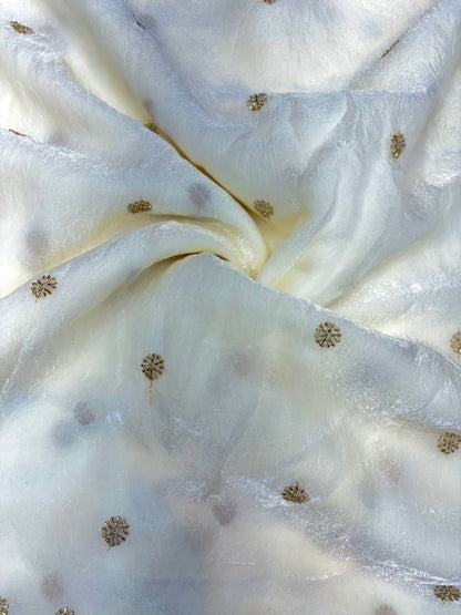 Space  fabric with beautiful beats work lehanga ,blouse, Anarkali, sare , frock , gowns 44 inch width