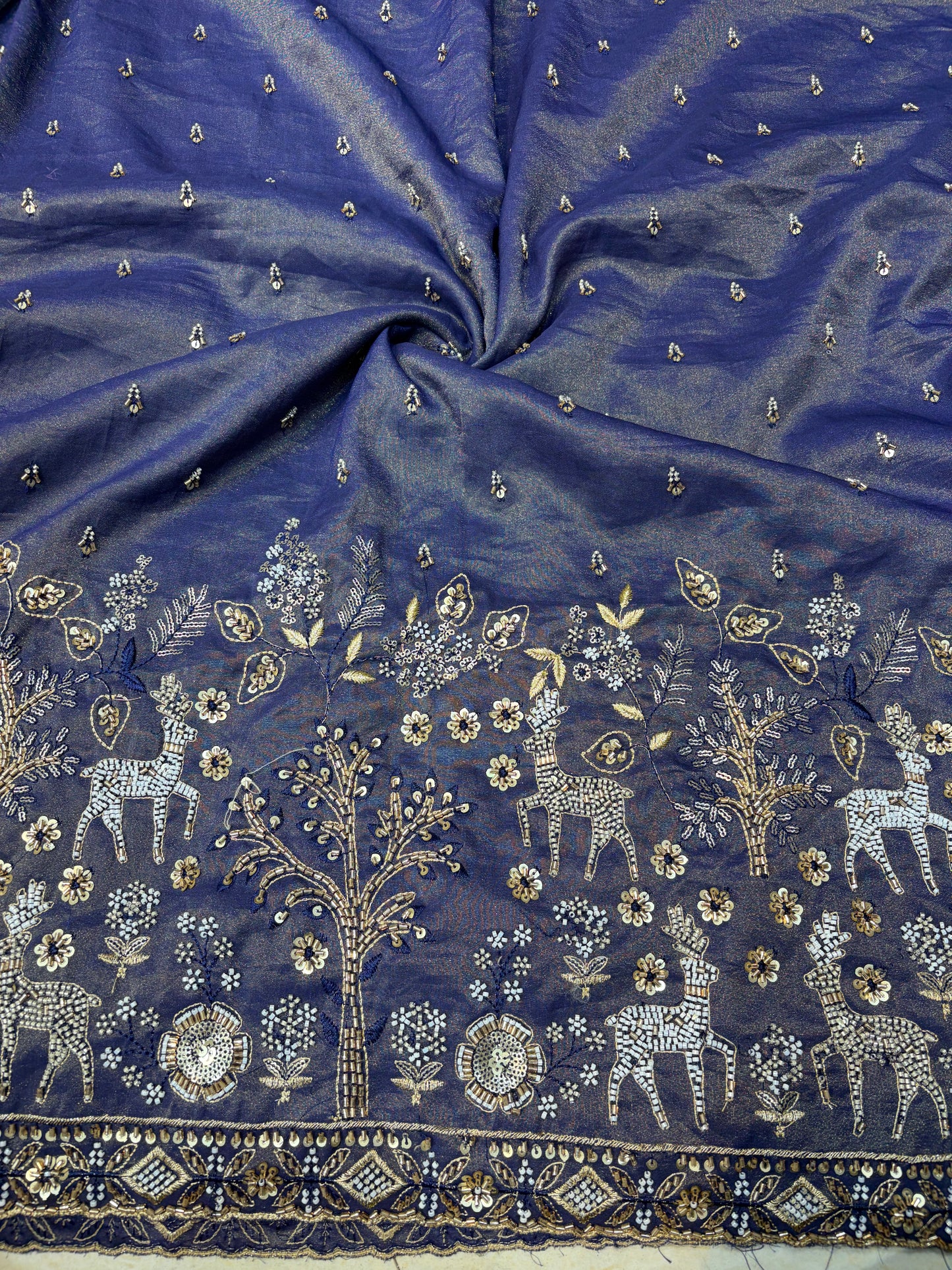 Premium Celestia Viscose Tissue Handwork Fabric 54inch width