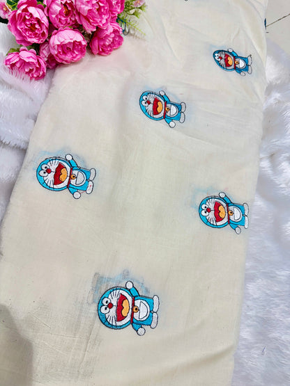 👗بلوزات بيبلوم عصرية من قماش الكورا القطني مع تطريز 💐عرض 44 بوصة