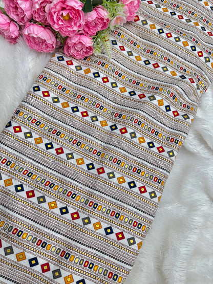 👗 beautiful 💕printed rayon fabric premium quality 44width