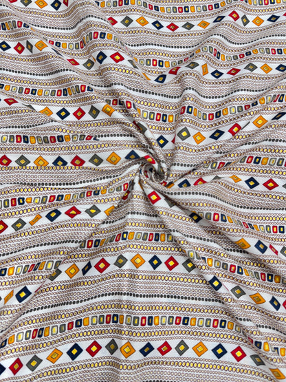 👗 beautiful 💕printed rayon fabric premium quality 44width