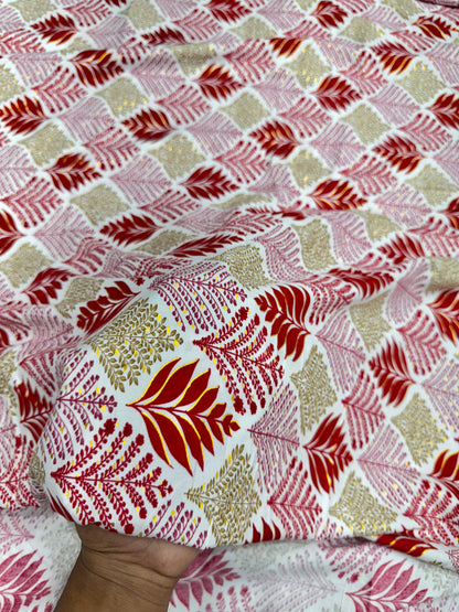 👗 beautiful 💕printed rayon fabric premium quality 44width