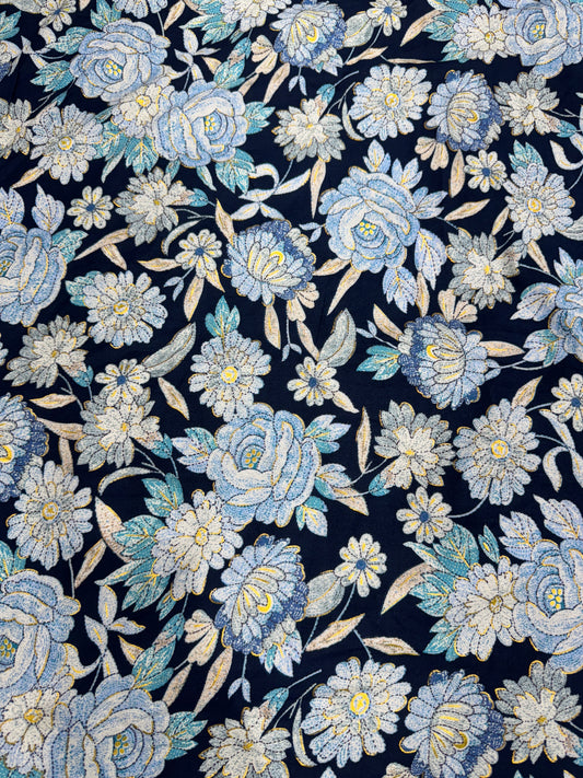 👗 beautiful 💕printed rayon fabric premium quality 44width