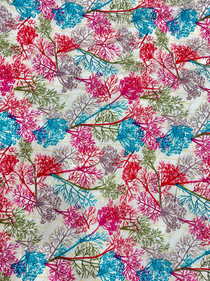 👗 beautiful 💕printed rayon fabric premium quality 44width