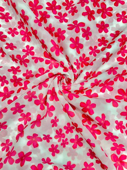 Georgette imprimée 100% douce 👗, tissu léger de 44-45 pouces de large, idéal pour les saris, les anarkalis et les robes 🥻