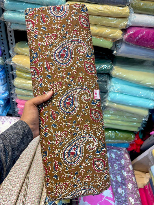 remium Cambric Cotton Floral Print Fabric – Elegance (44” Width)