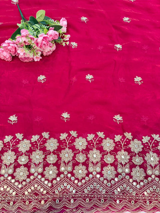 The Royal Fendy free-flowing, lightweight, and comfortable Width: 44-inch Premium Fendy Fabric, recognized for its luxurious