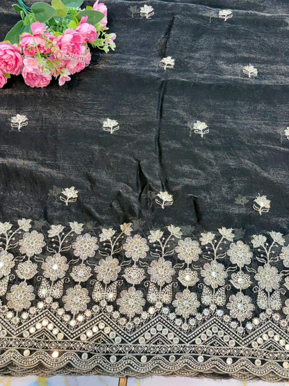 The Royal Fendy free-flowing, lightweight, and comfortable Width: 44-inch Premium Fendy Fabric, recognized for its luxurious