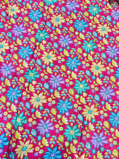 Beautiful 😍 Pure Chenin fabrics flower desing 44inch width