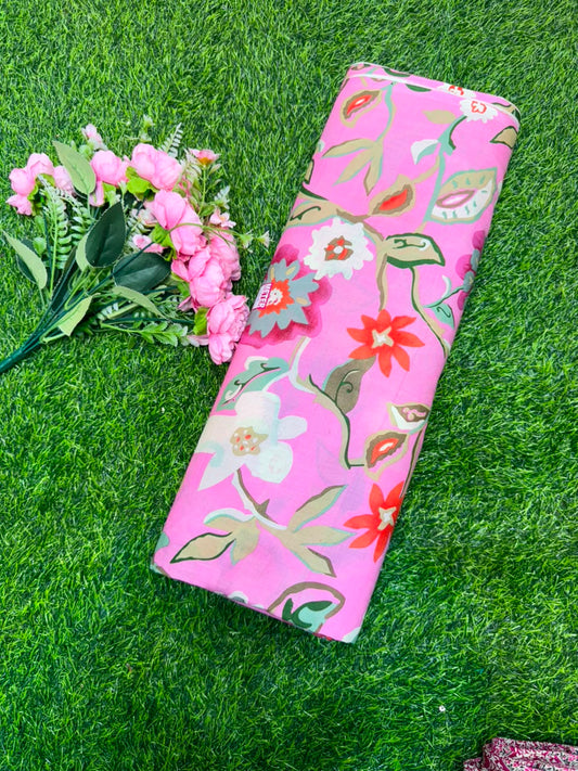 Premium Printed 100% pure cotton  Width 44