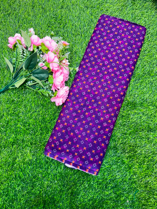 Premium Printed 100% pure cotton  Width 44
