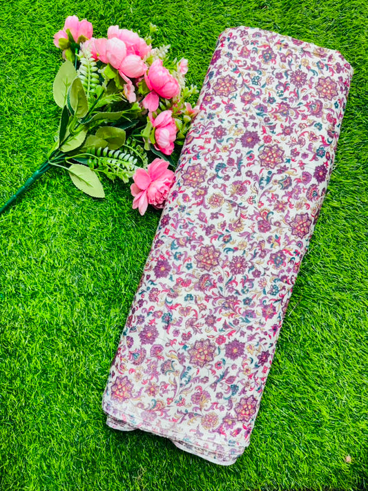 Premium Printed 100% pure cotton  Width 44