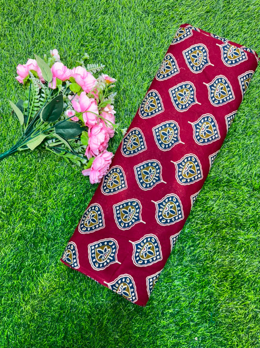 Premium Printed 100% pure cotton  Width 44