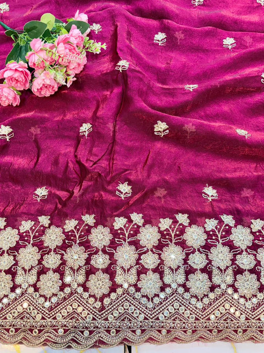 The Royal Fendy free-flowing, lightweight, and comfortable Width: 44-inch Premium Fendy Fabric, recognized for its luxurious