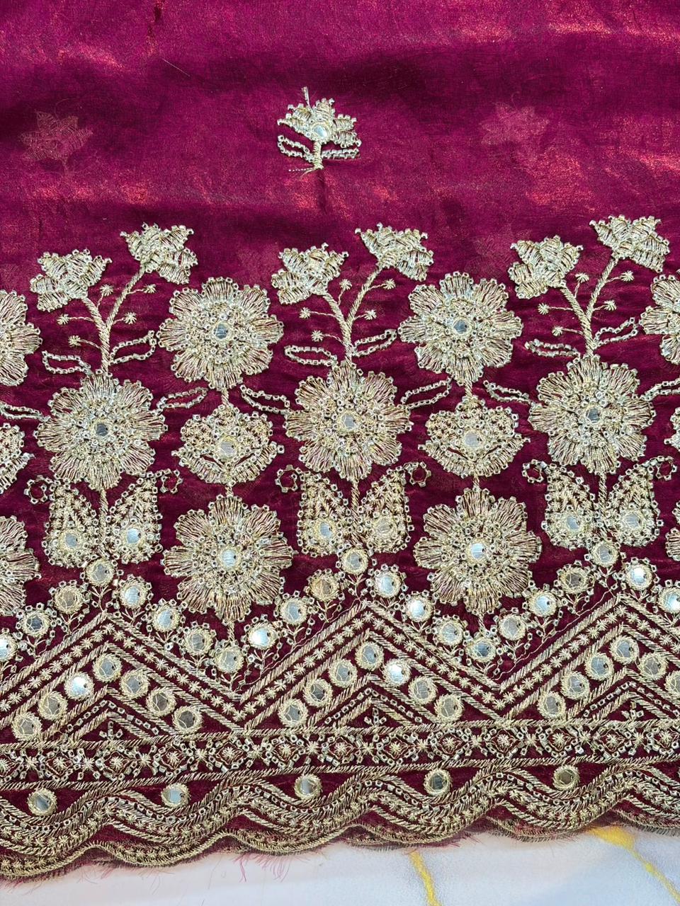 The Royal Fendy free-flowing, lightweight, and comfortable Width: 44-inch Premium Fendy Fabric, recognized for its luxurious